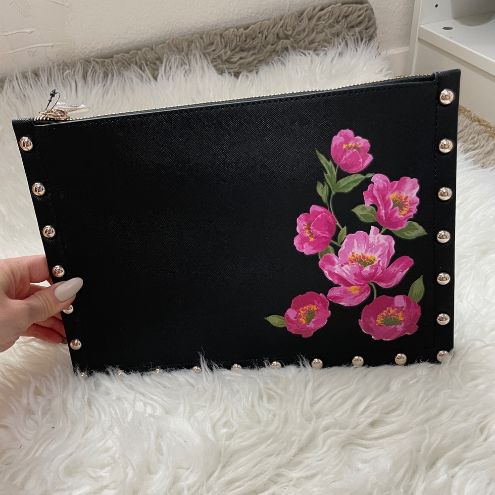 White House Black Market Black clutch